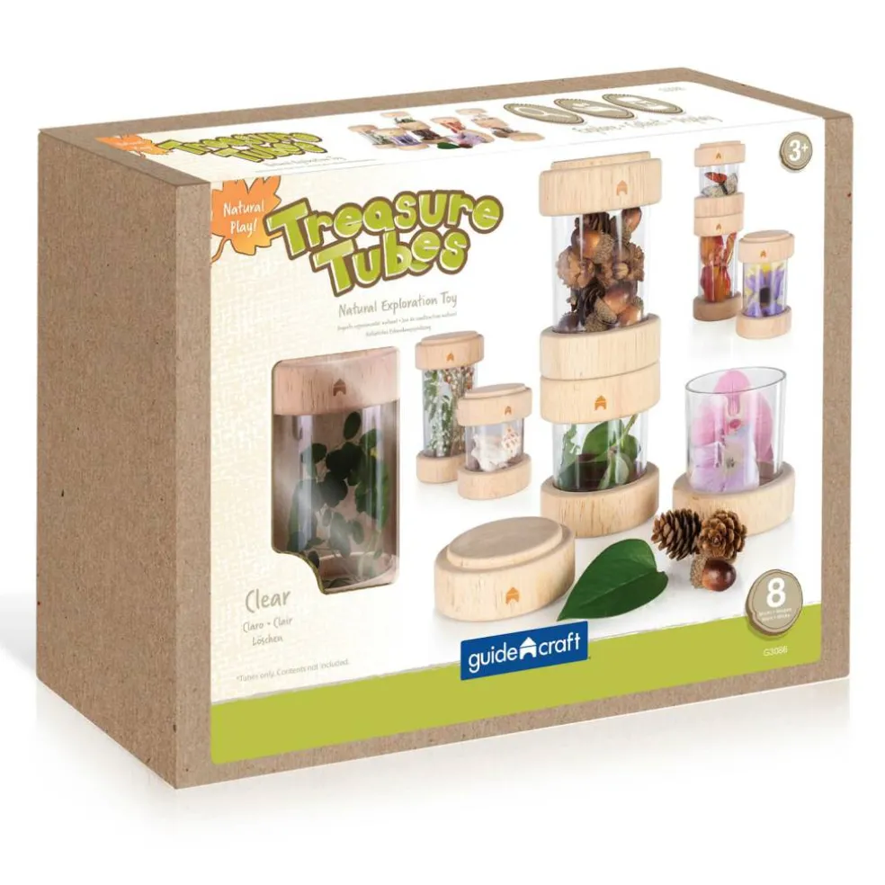 Guidecraft® Clear Treasure Tubes