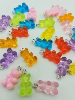 Gummy Bear Beads, Candy Charms