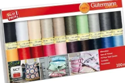 Gutermann - Sew-All Polyester 100M Basics - 20 Spool Set