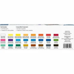 24 Half Pans Classic Watercolor Set by Artist's Loft™