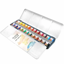 24 Half Pans Classic Watercolor Set by Artist's Loft™