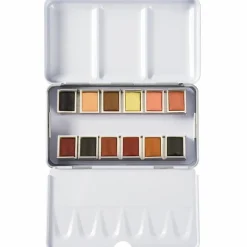12 Half Pans Portrait Watercolor Set by Artist's Loft™