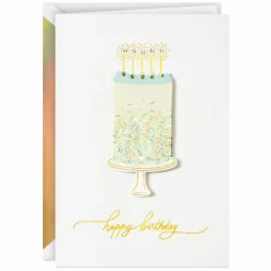 Hallmark Signature Extra Sprinkles on Top Birthday Card