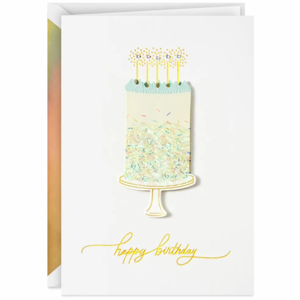 Hallmark Signature Extra Sprinkles on Top Birthday Card