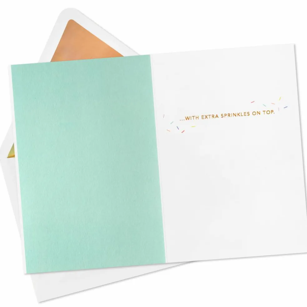Hallmark Signature Extra Sprinkles on Top Birthday Card