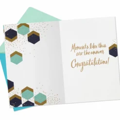 Hallmark The Hard Work Was Worth It Congratulations Card