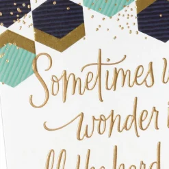 Hallmark The Hard Work Was Worth It Congratulations Card