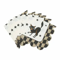 Halloween Black Cat Beverage Napkins, 20ct. by Celebrate It™