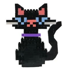 Halloween Black Cat Mini Building Blocks by Creatology™