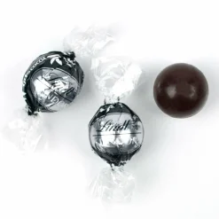Halloween Candy Gift Tin with Chocolate Lindor Truffles by Lindt Large Plastic Tin with Sticker By Just Candy - Cuties