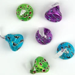 Halloween Candy Kisses Monster Foil