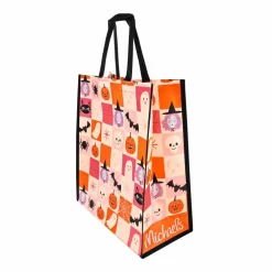 15.75" Halloween Check Reusable Tote Bag by Celebrate It™