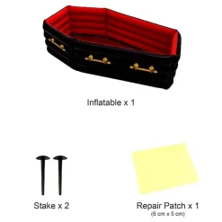 3.5' Halloween Coffin Inflatable Decoration