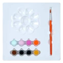 Halloween Color Your Own Ghost & Haunted House Canvas Painting Kit by Creatology™