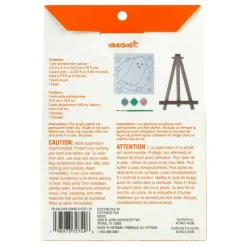 Halloween Color Your Own Ghost Mini Canvas Kit by Creatology™