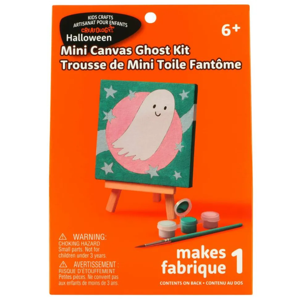 Halloween Color Your Own Ghost Mini Canvas Kit by Creatology™