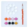 Halloween Color Your Own Skeleton Canvas Painting Kit by Creatology™