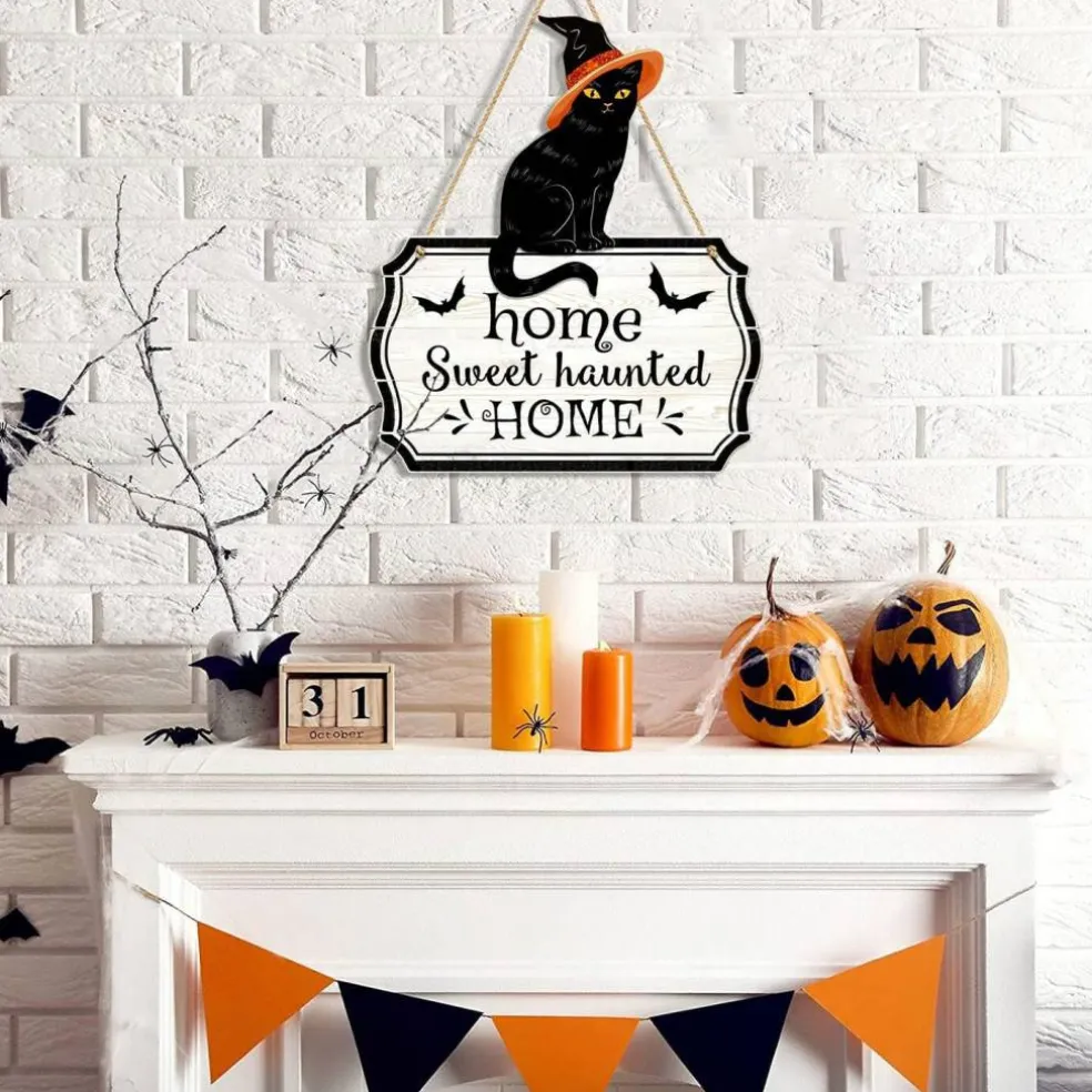 Halloween Decorations 3D Black Cat