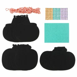 Halloween Felt Jack-O'-Lantern Ornament Kit by Creatology™