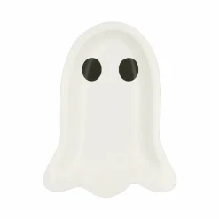7" Halloween Ghost Paper Snack Plates, 10ct. by Celebrate It™