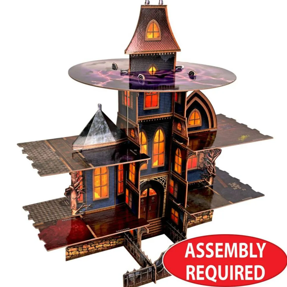 Halloween Haunted House Cupcake Stand