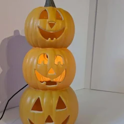 Halloween Haunted Living Light Up Jack-O-Lantern 18.11