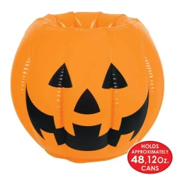 Halloween Inflatable Jack-O-Lantern Cooler