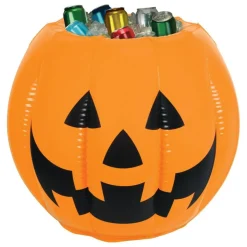 Halloween Inflatable Jack-O-Lantern Cooler