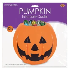 Halloween Inflatable Jack-O-Lantern Cooler