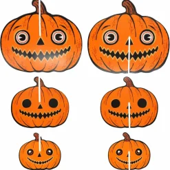 Halloween Jack-O'-Lantern Tabletop Décor, 3ct. by Celebrate It™