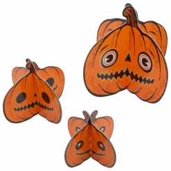 Halloween Jack-O'-Lantern Tabletop Décor, 3ct. by Celebrate It™