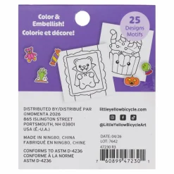 Halloween Mini Coloring Pad by Little Yellow Bicycle®