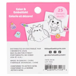Halloween Mini Coloring Pad by Little Yellow Bicycle®