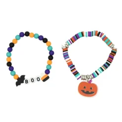 Halloween Pumpkin Bracelets by Creatology™