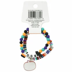 Halloween Pumpkin Bracelets by Creatology™