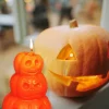 Halloween Pumpkin Silicone Molds for Candle Making(Pumpkin)