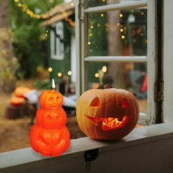 Halloween Pumpkin Silicone Molds for Candle Making(Pumpkin)