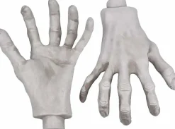 Halloween Skeleton Hands – Realistic Life-Size Zombie Hands, 1 Pair
