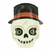 7" Halloween Skull with Hat Paper Snack Plates, 10ct. by Celebrate It™