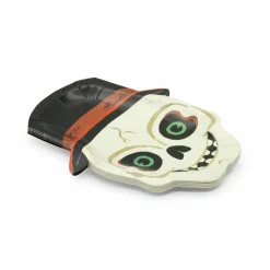 7" Halloween Skull with Hat Paper Snack Plates, 10ct. by Celebrate It™