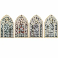 Halloween Stained Glass Window Diamond Art Magnet Kit by Make MarketĀ®