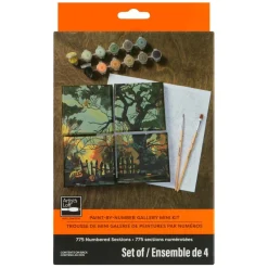 Halloween Tree Paint-by-Number Gallery Mini Kit by Artist's Loft®