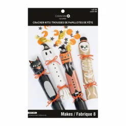 Halloween Vintage Cracker Kits, 4 pack. by Celebrate It™
