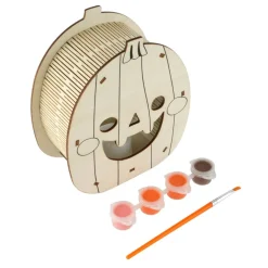 Halloween Wood Jack-O'-Lantern Kit by Creatology™