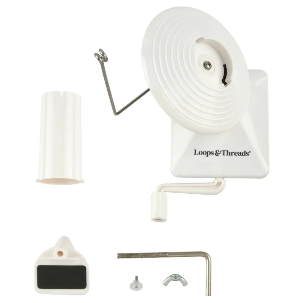 Hand Crank Yarn Winder by Loops & Threads®