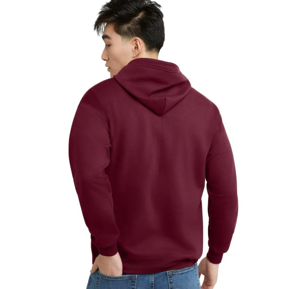 Hanes EcoSmart Fleece Full-Zip Men's Hoodie