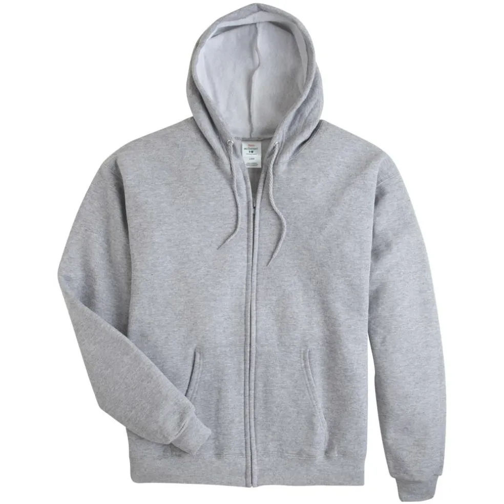 Hanes EcoSmart Fleece Full-Zip Men's Hoodie