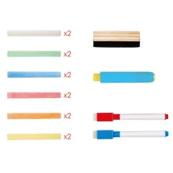 Hape Store & Go Easle Double-Sided Blackboard & Magnetic Whiteboard