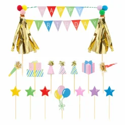 Happy Birthday Cake Topper Set by Celebrate It™