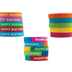 Happy Birthday Wristband Classroom Super Pack, Pack of 30